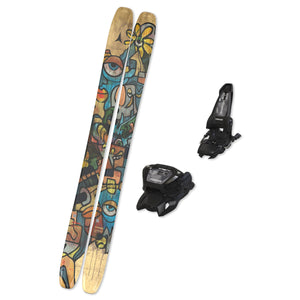 2026 Atomic Bent 120 Skis + Bindings - Bundle Deal