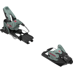 2026 Salomon QST 100 (Iceberg Green) Skis + Bindings - Bundle Deal