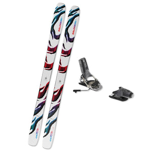2027 Salomon QST Blank Skis + Bindings - DREAM SETUP