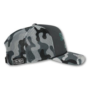 CURSIVE CAMO SKI LIKE A GIRL