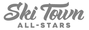 4" Ski Town All-Stars Die Cut Stickers